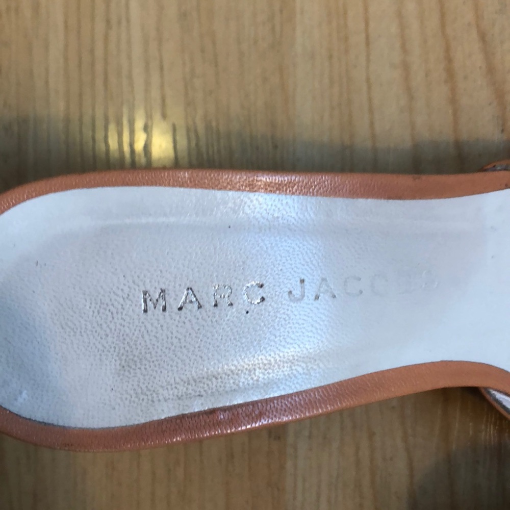 Marc Jacobs Peach Polka Dot Mules Or Slides - image 4